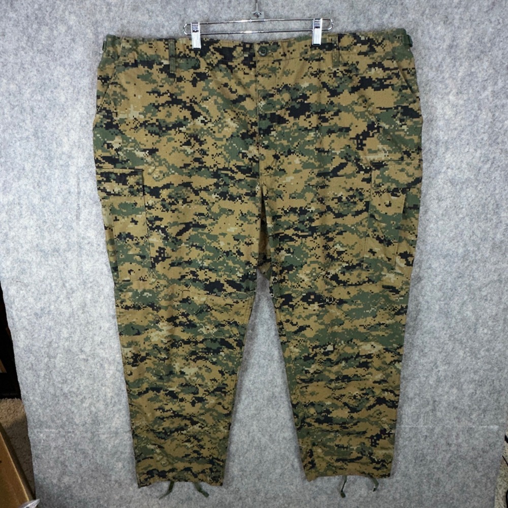 Genuine Gear Cargo Pants Mens 3XL-R Green Camo Digital MARPAT Tactical Ripstop
